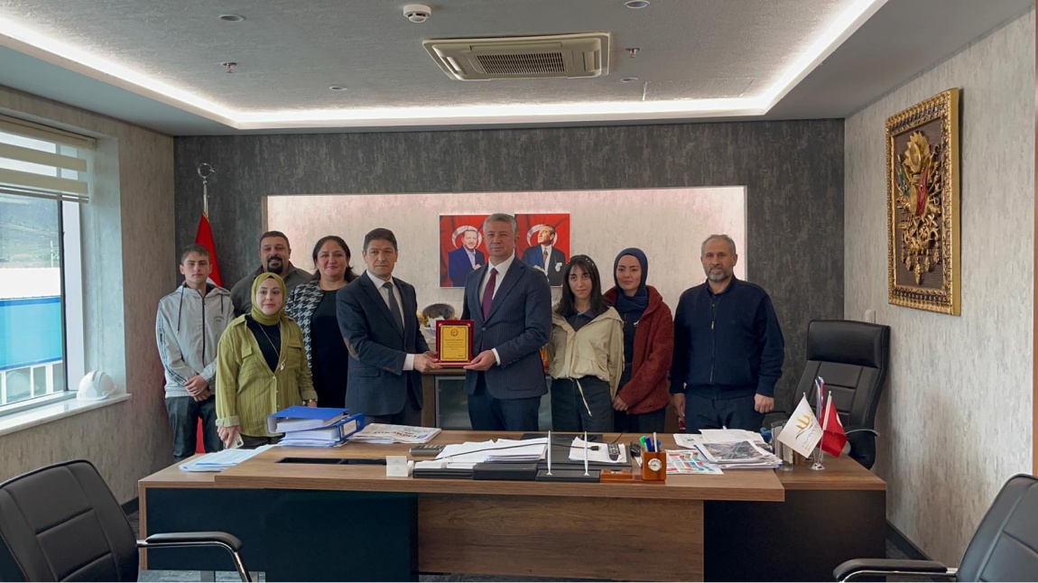 ERVA Projesi ve Değerler Eğitimi kapsamında Erciyes Küçük Sanayi Sitesine ziyaret...